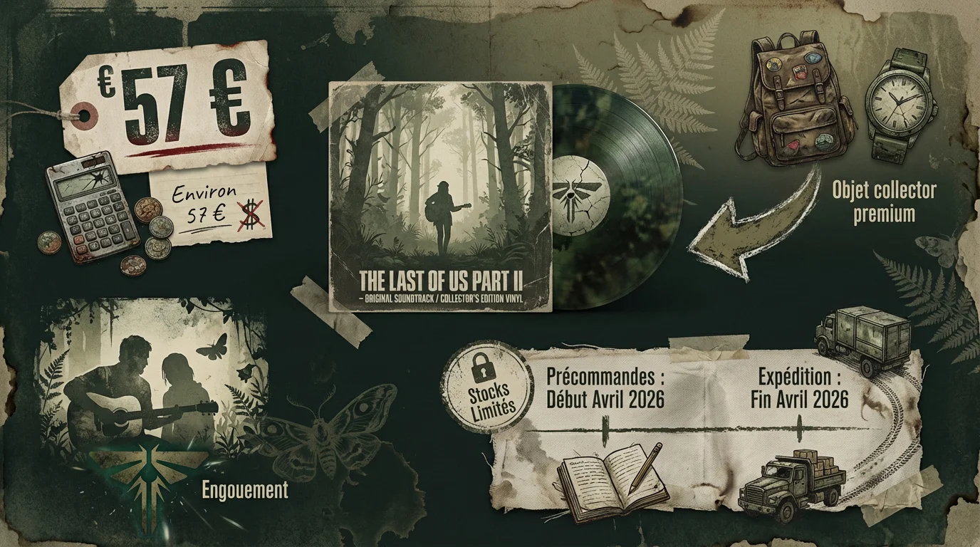Le hoodie officiel Ellie Winter de The Last of Us Part II en couleur bleu avec son tatouage emblématique