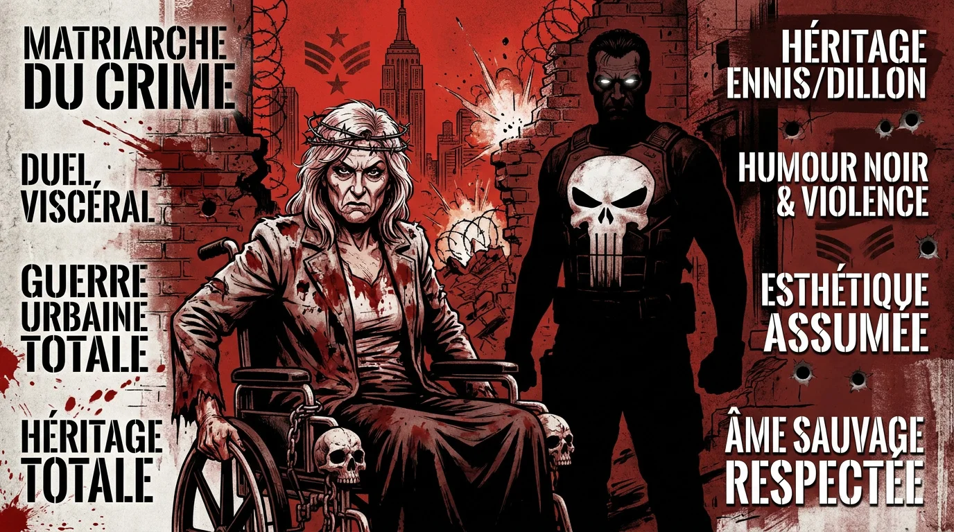 Duel brutal entre le Punisher et Ma Gnucci dans les rues de New York