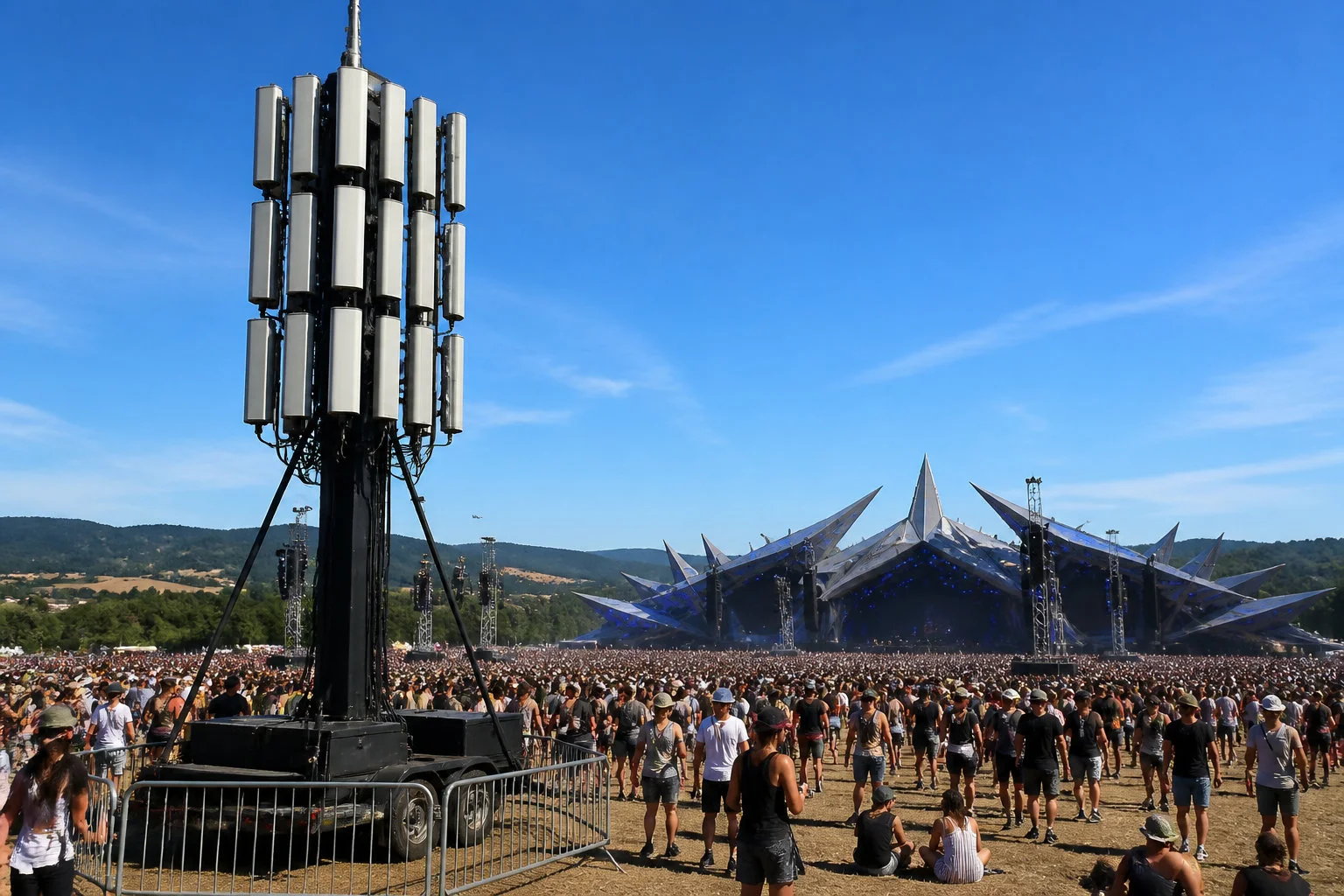 Réseau estival : une 5G boostée pour les festivals de l'été 2026