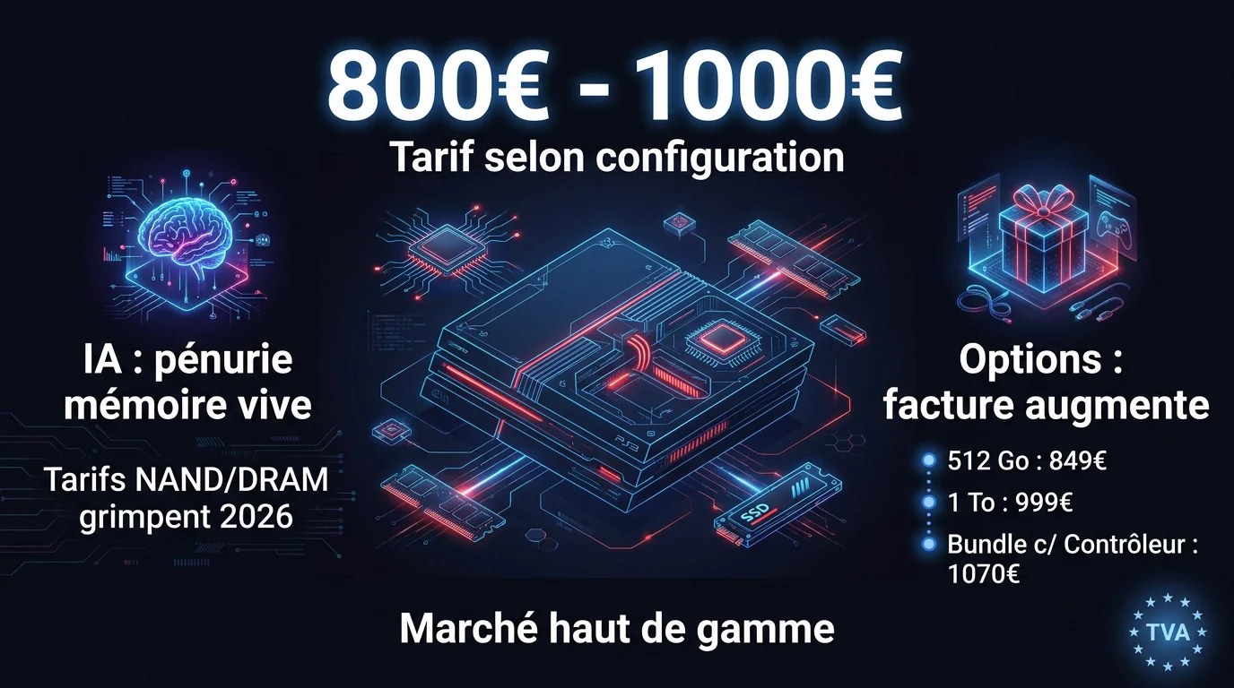 Estimation du prix de la Steam Machine en 2026