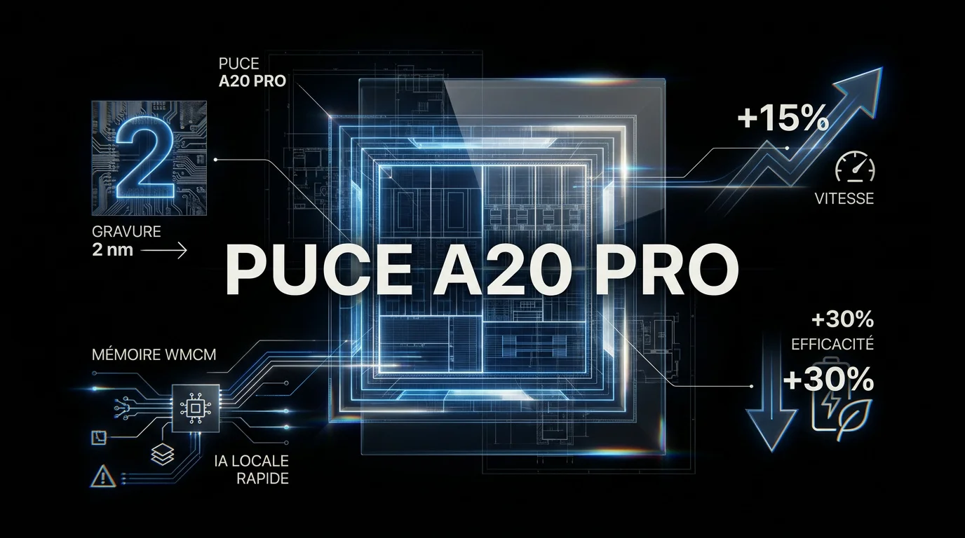 Puce A20 Pro et IA locale ultra-rapide