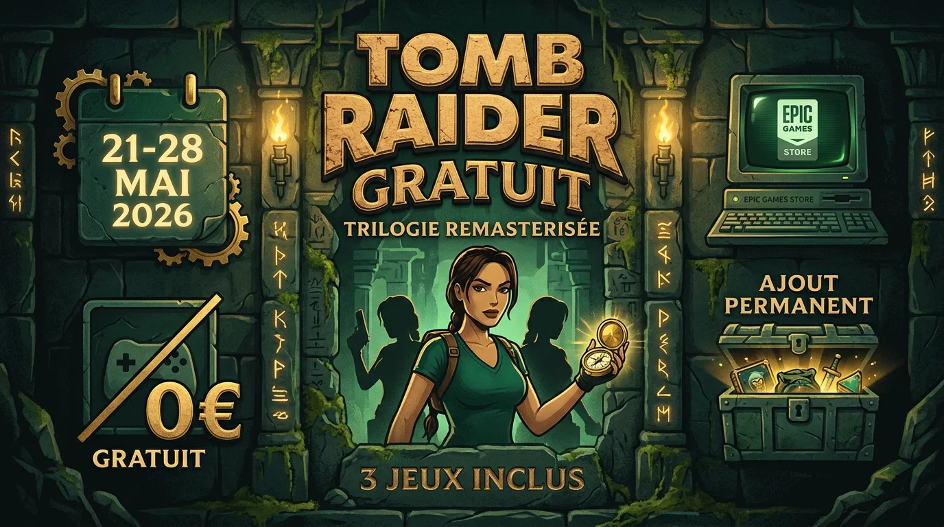 Lara Croft dans Tomb Raider I-III Remastered sur PC