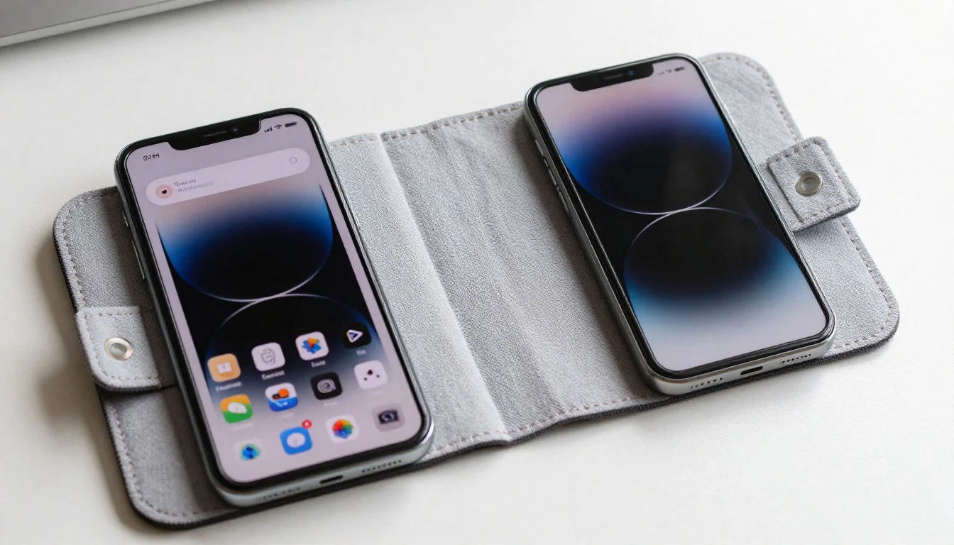Interface logicielle : adapter iOS au format hybride de 7,8 pouces
