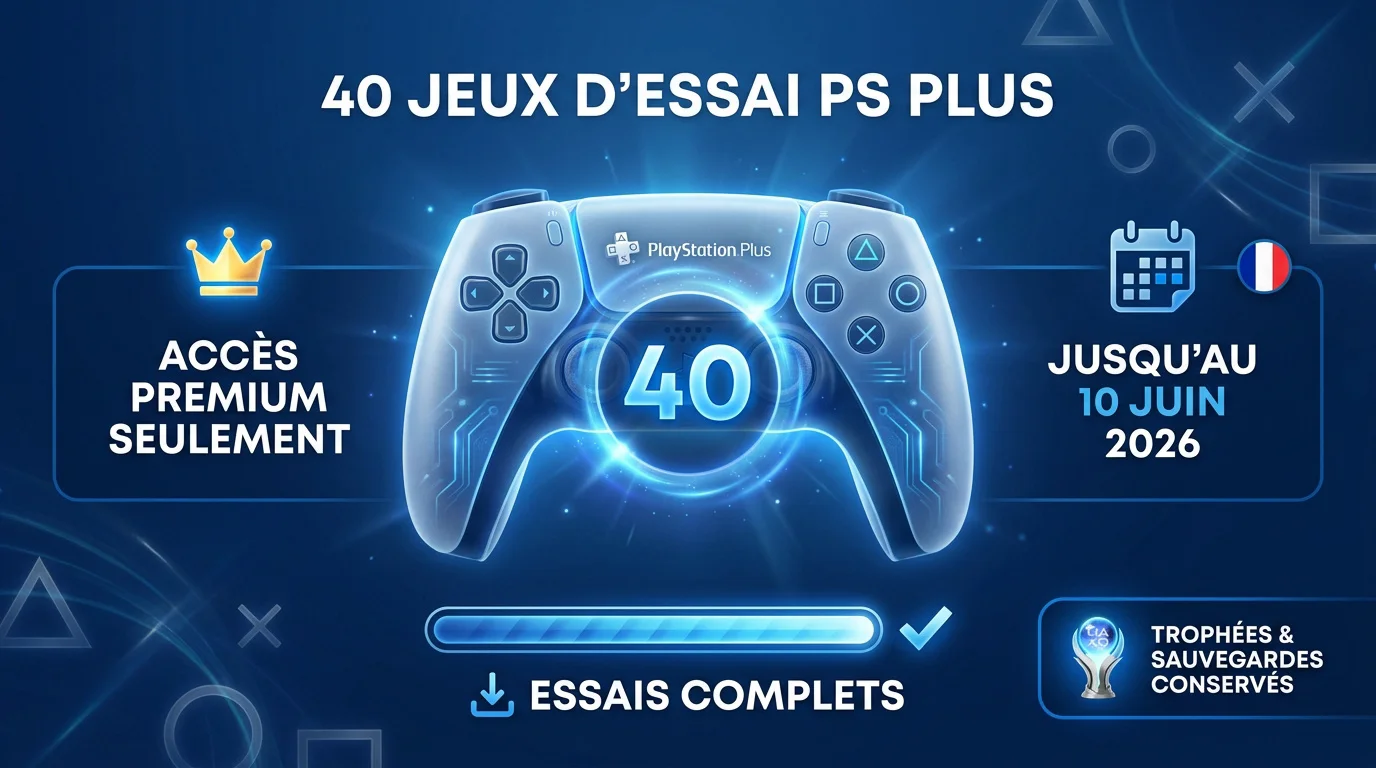 Promotion PlayStation Plus Premium avec essais de jeux indés complets