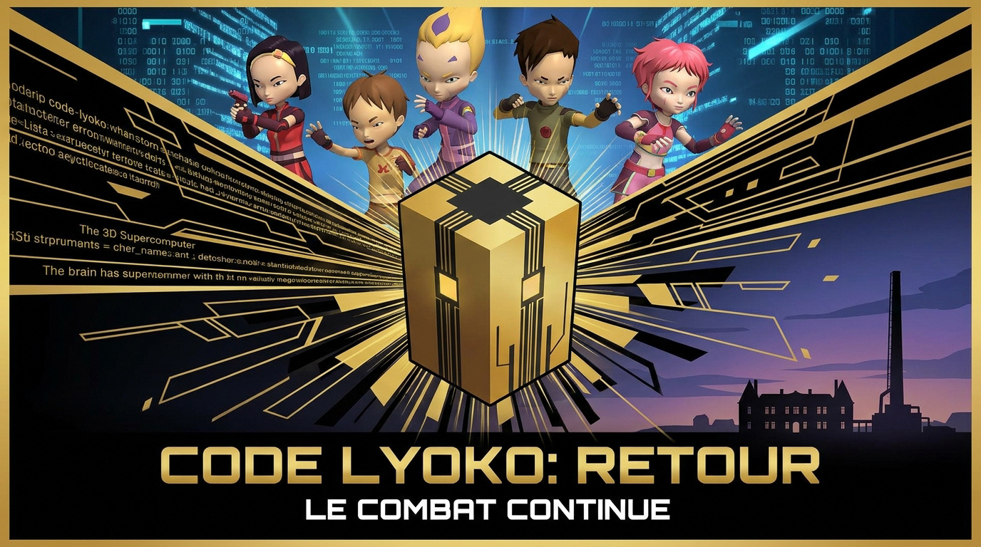 Retour de la série Code Lyoko avec les héros originaux