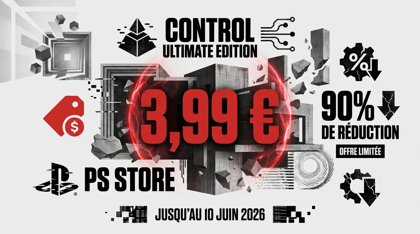 Promotion Control Ultimate Edition à 3,99 euros sur le PlayStation Store