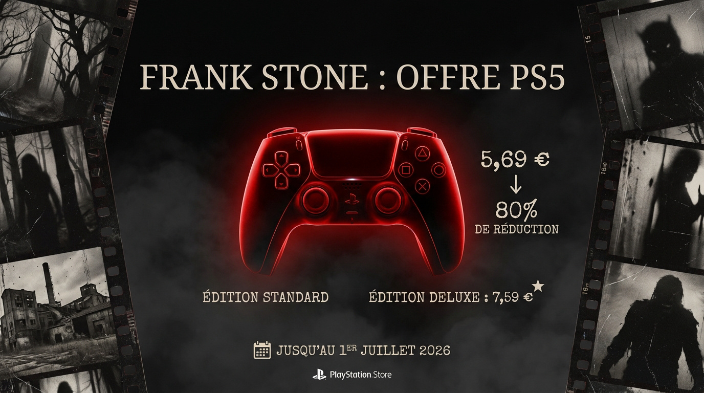 Promotion exceptionnelle sur le jeu The Casting of Frank Stone sur le PlayStation Store