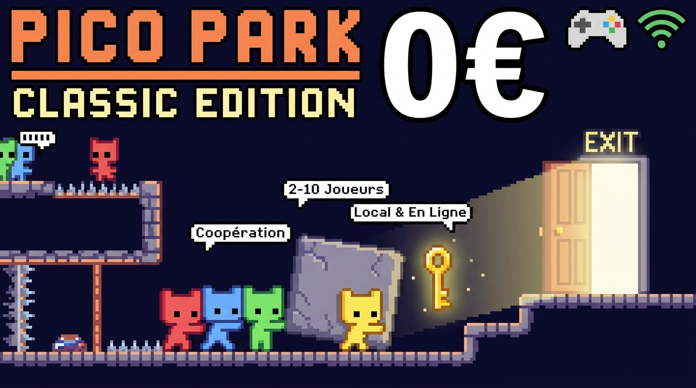 PICO Park Classic Edition gratuit sur Steam
