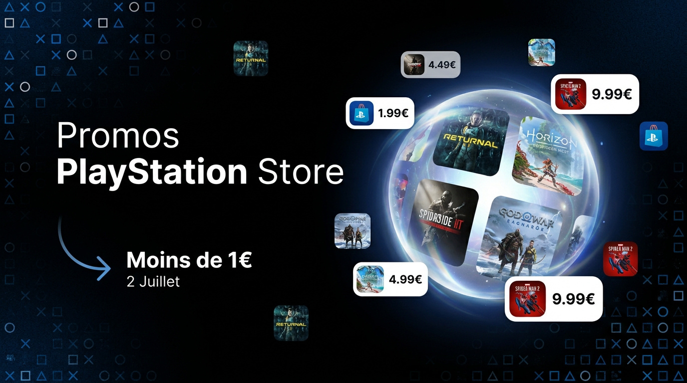 Jeux PS5 à moins de 1 euro sur le PlayStation Store