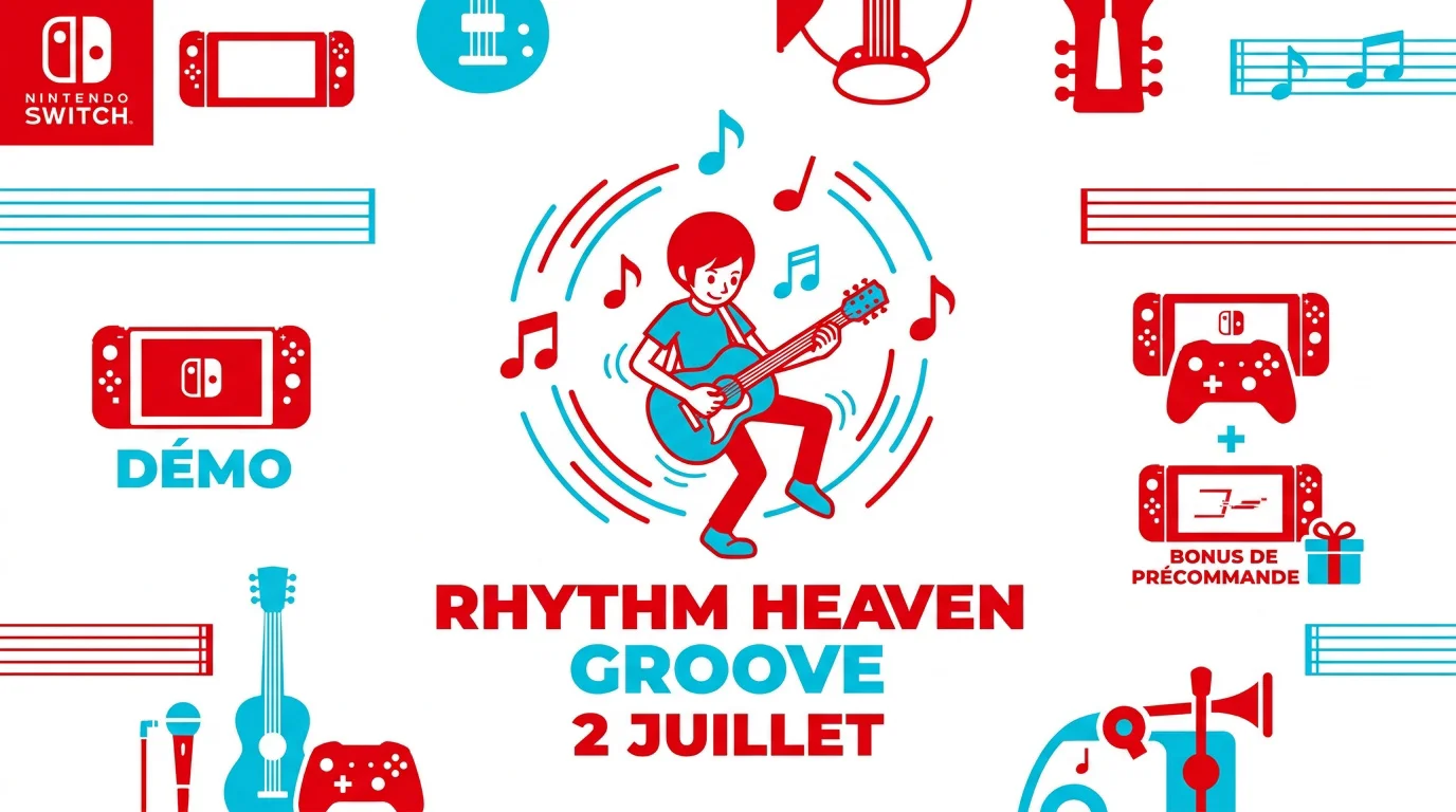 Rhythm Heaven Groove sur Nintendo Switch