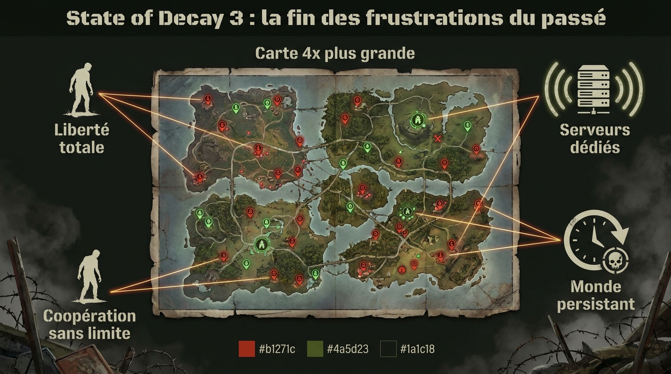Survie en coopération dans State of Decay 3
