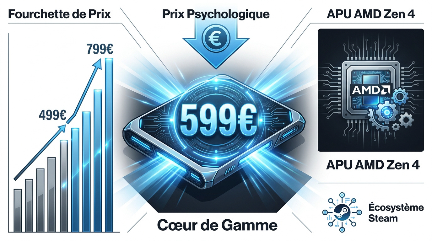 Console Steam Machine compacte et performante sous SteamOS