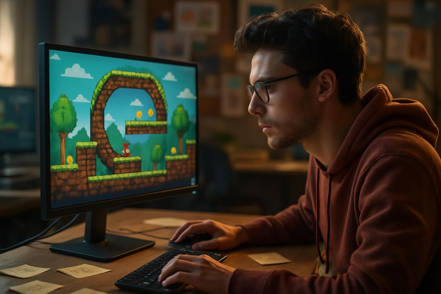 découvrez notre guide pratique pour débutants et apprenez comment écrire un jeu vidéo étape par étape, du concept à la réalisation.