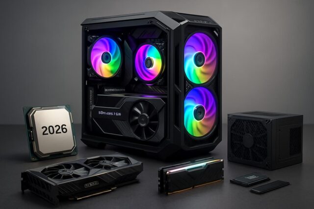 les meilleurs composants pour monter un pc gaming performant en 2026 découvrez les meilleurs composants pour construire un pc gaming performant en 2026. guide complet pour choisir processeur, carte graphique, mémoire et plus afin d’optimiser vos performances de jeu.