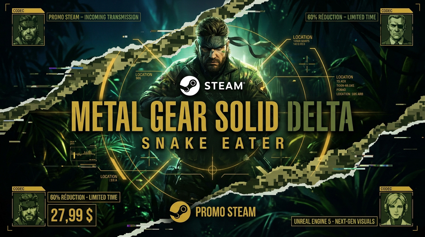 Promotion Metal Gear Solid Delta Snake Eater sur Steam