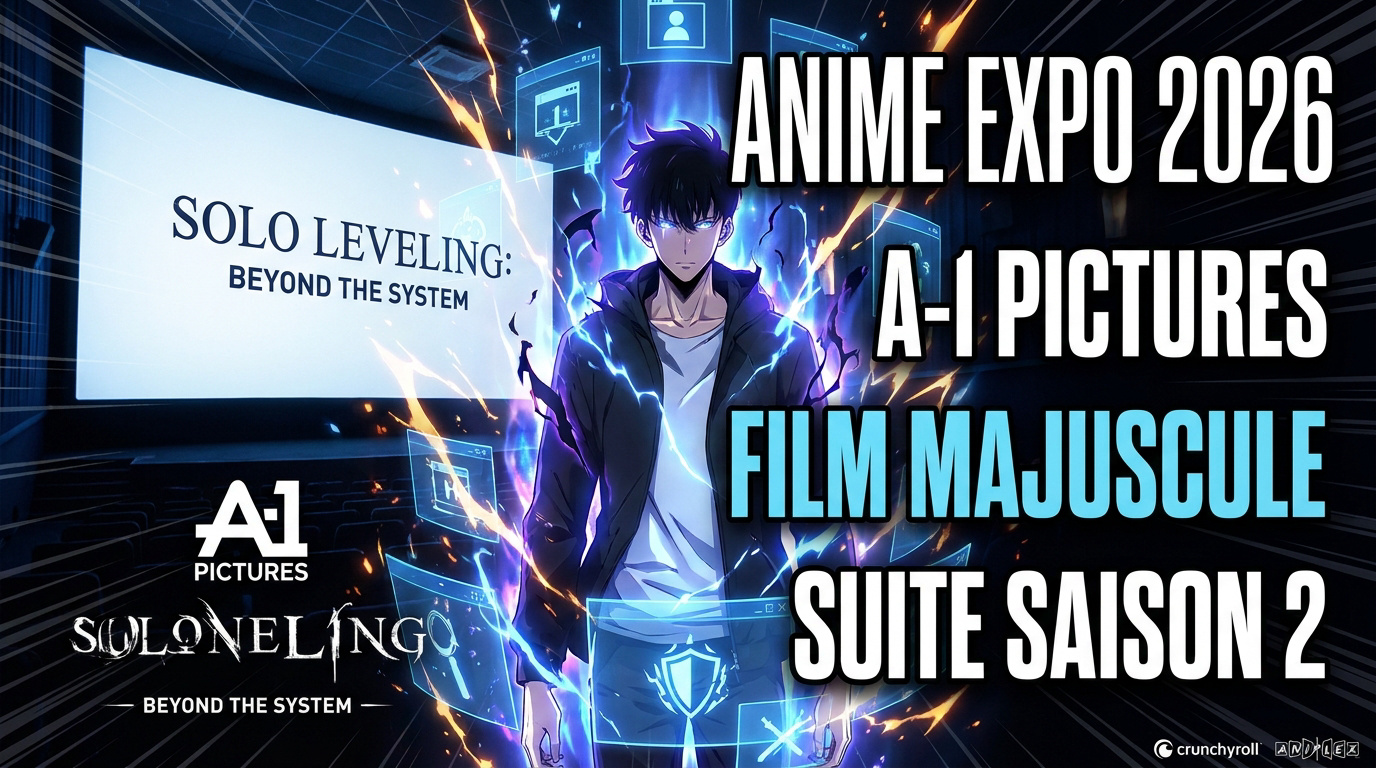 Annonce du film Solo Leveling Beyond the System à l'Anime Expo 2026