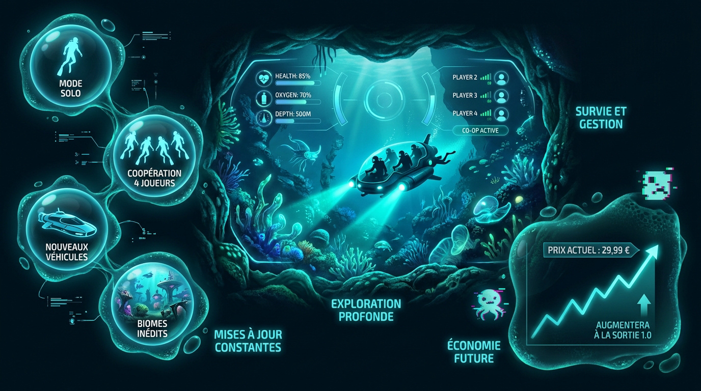Exploration des fonds marins et technologie dans Subnautica 2