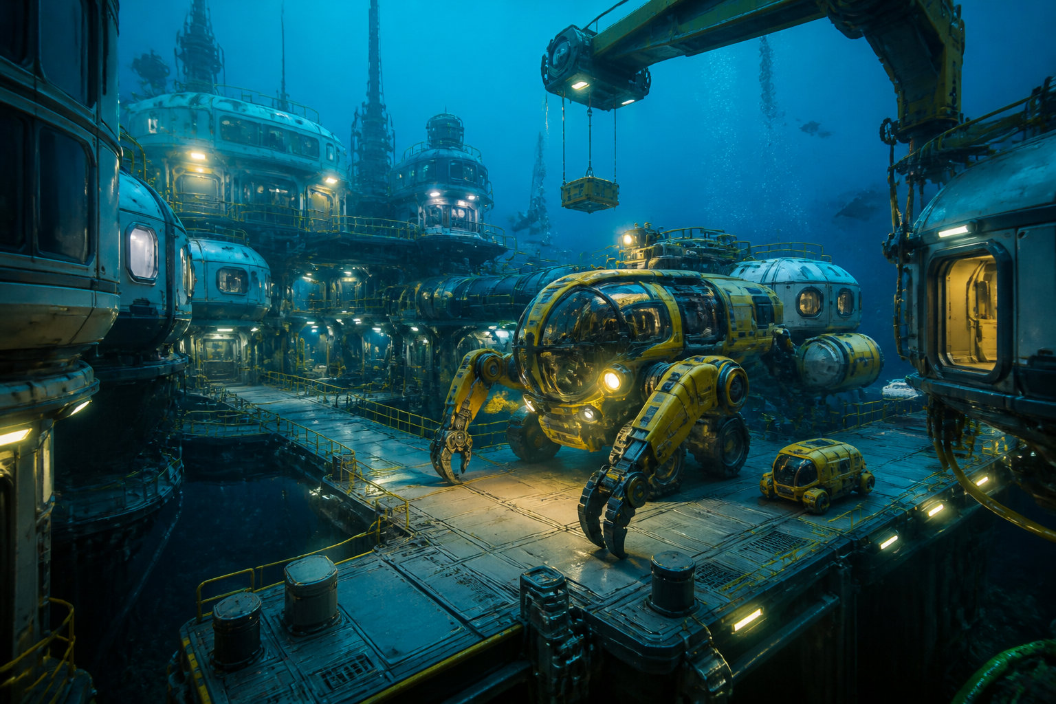 Construction et technique : optimise ta base sous-marine