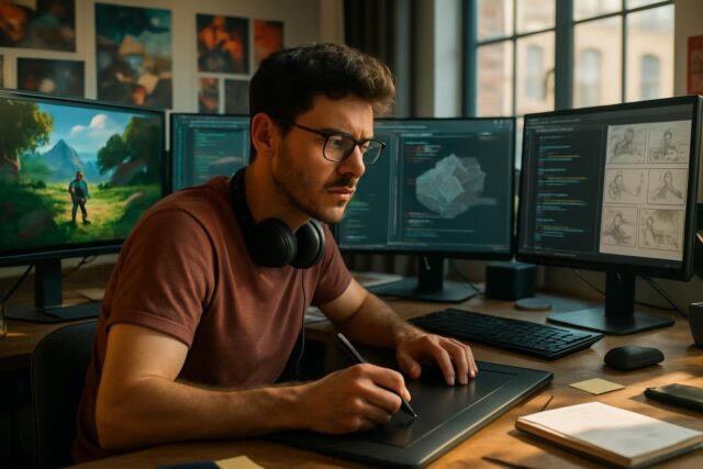 comment créer un jeu vidéo de a à z : guide complet pour débutants découvrez comment créer un jeu vidéo de a à z avec ce guide complet pour débutants. apprenez les étapes clés, les outils essentiels et les conseils pratiques pour donner vie à votre projet de jeu vidéo.