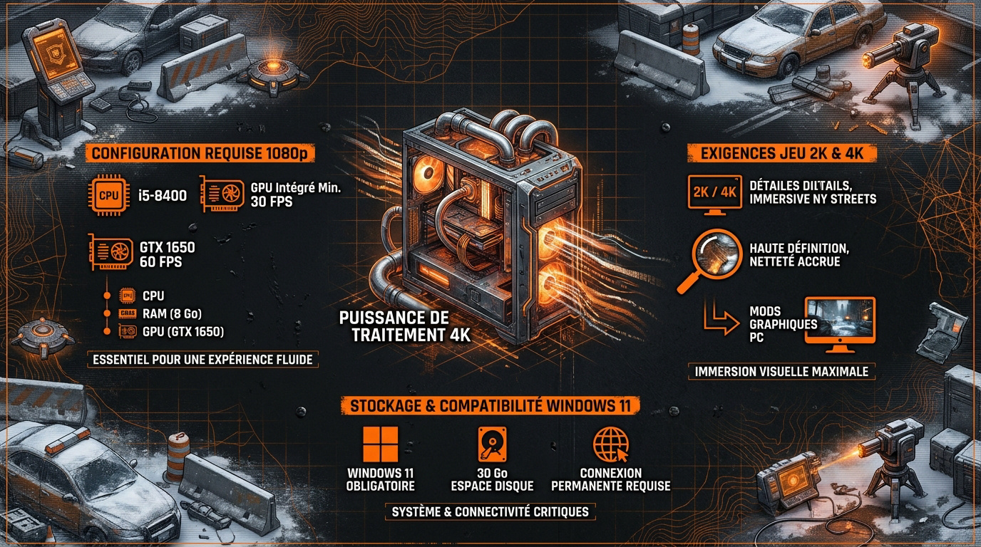 Configuration requise pour The Division Resurgence sur PC et Windows 11