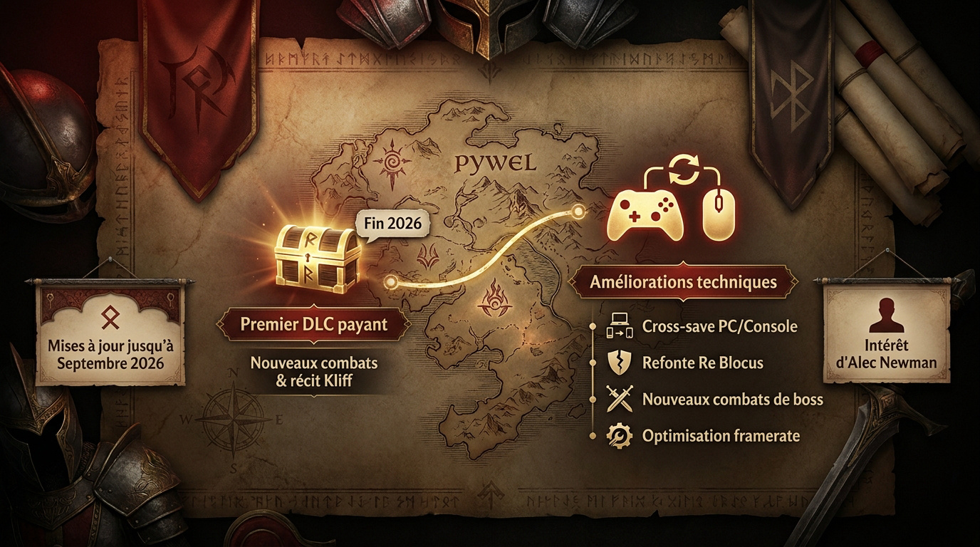 Feuille de route officielle pour les futurs DLC et mises à jour de Crimson Desert