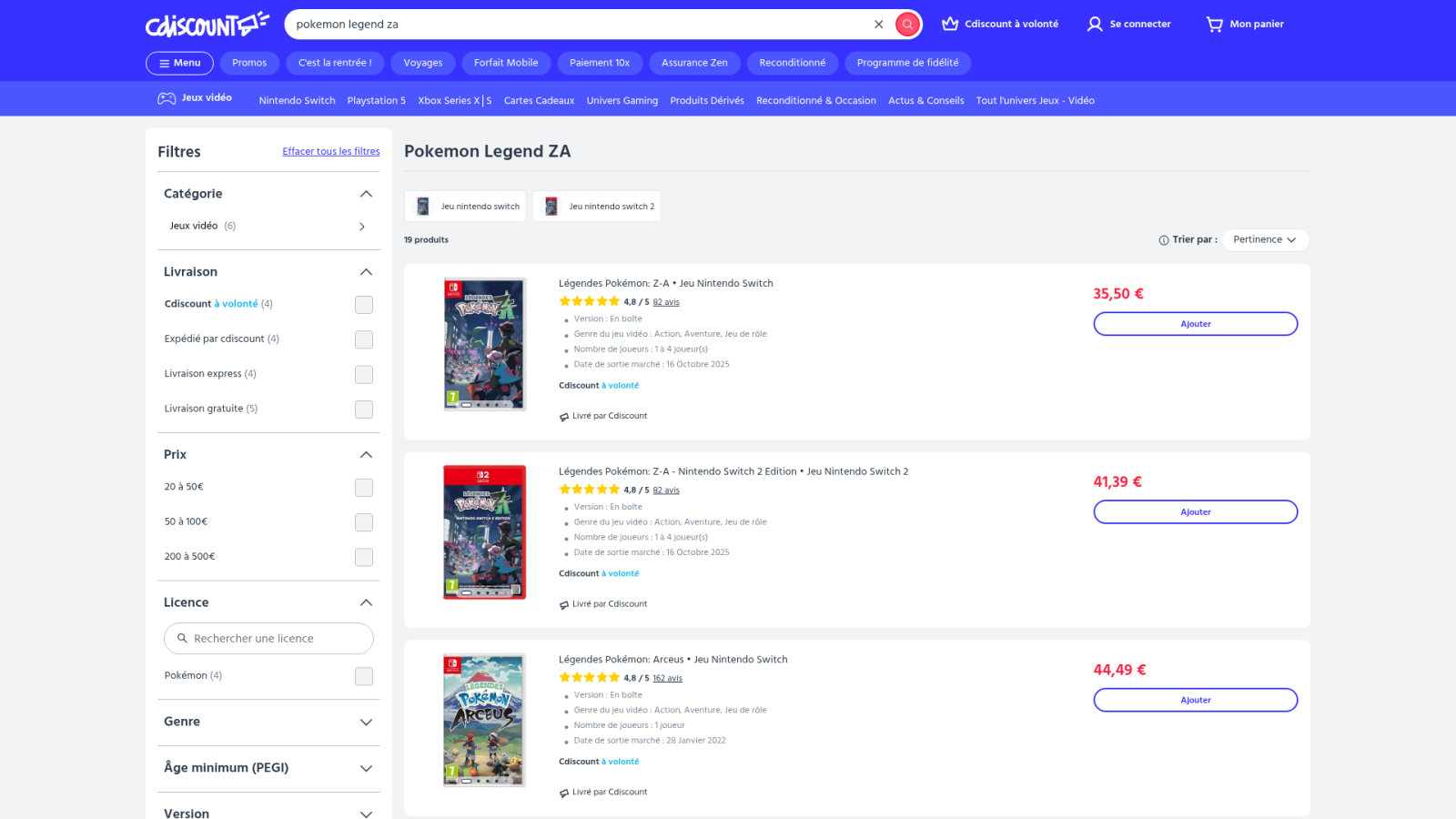 Cdiscount : booste ton départ avec le pack d'objets Adventure