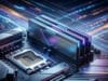 Meilleure RAM DDR5 pour Ryzen 9000 : optimisez votre PC gaming Barrettes de mémoire RAM DDR5 avec éclairage RGB installées sur une carte mère gaming moderne.