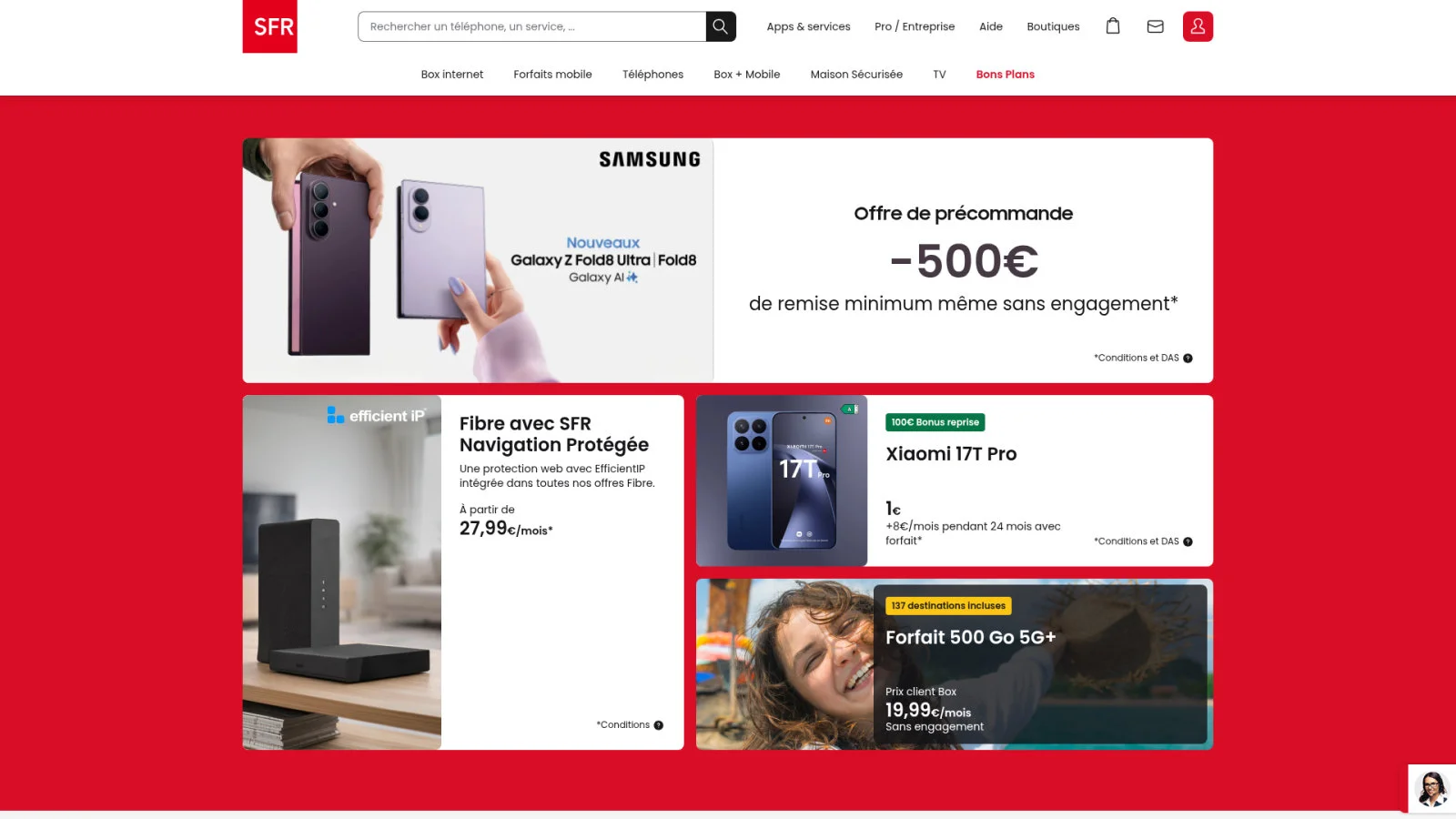 SFR 5G : puissance brute et débits records pour tes sessions