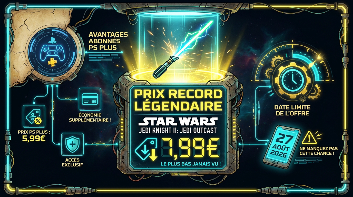 Promotion Star Wars Jedi Knight II Jedi Outcast sur PlayStation Store