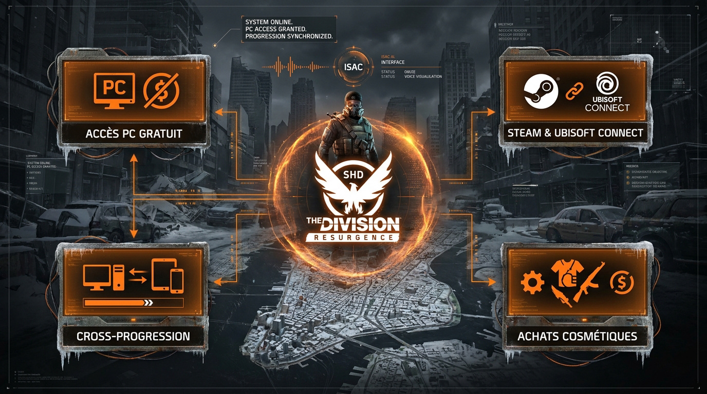 Agents de la Division en mission dans un New York post-apocalyptique pour The Division Resurgence