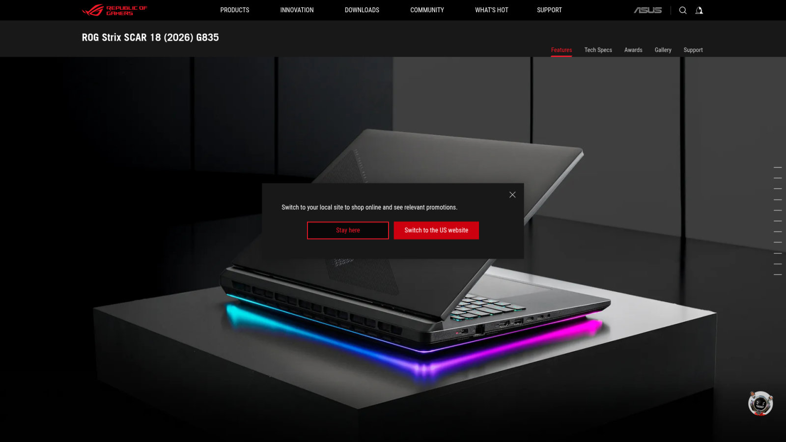ASUS ROG Strix SCAR 18 : la brute épaisse sans compromis