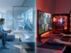 Cloud gaming ou PC gamer : quelle solution choisir en 2026 ? Comparaison entre un joueur sur cloud gaming dans un salon et un joueur sur PC gamer avec setup complet.