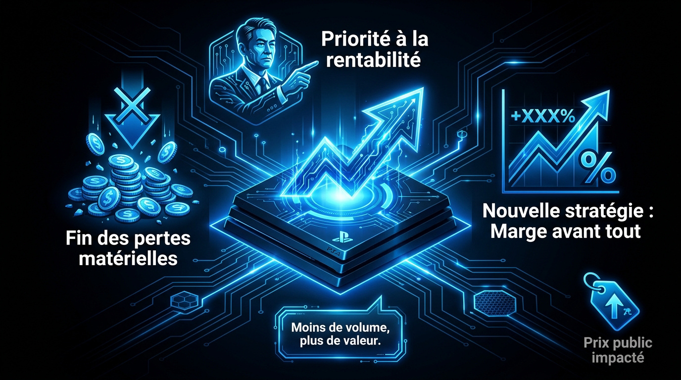 Nouvelle stratégie de profit pour la future console PlayStation