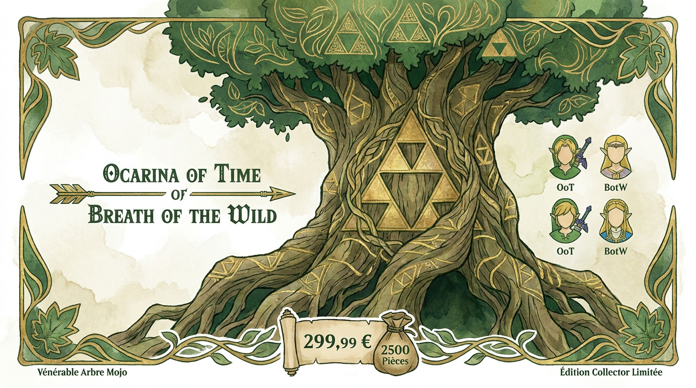 Set LEGO Zelda 77092 représentant le Vénérable Arbre Mojo