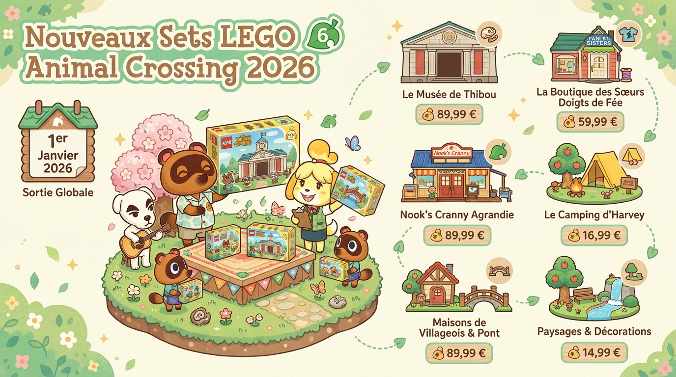Miniatures LEGO Animal Crossing 2026