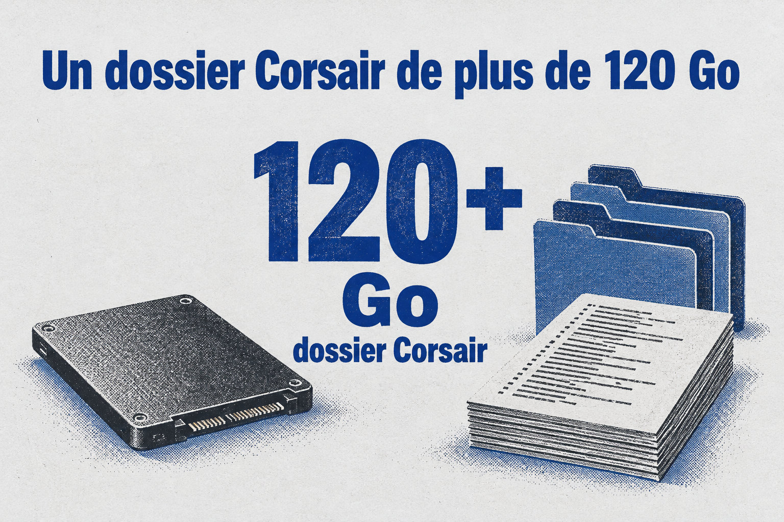 Le dossier Corsair dépasse 120 Go, occupés notamment par d’anciennes versions d’iCUE et un journal texte volumineux.