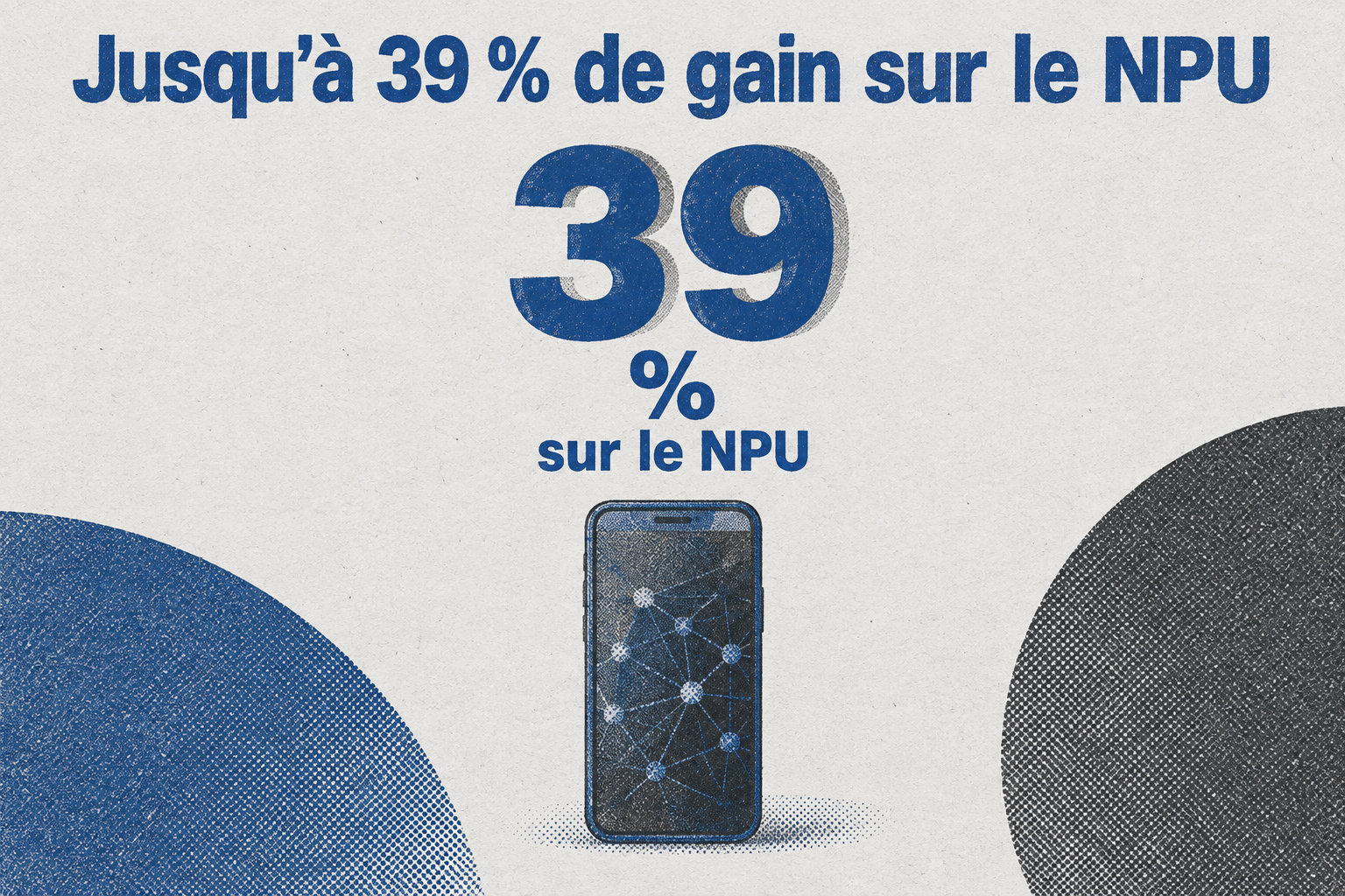 Le gain annoncé face au Galaxy S25 Ultra atteint 39 % sur le NPU.