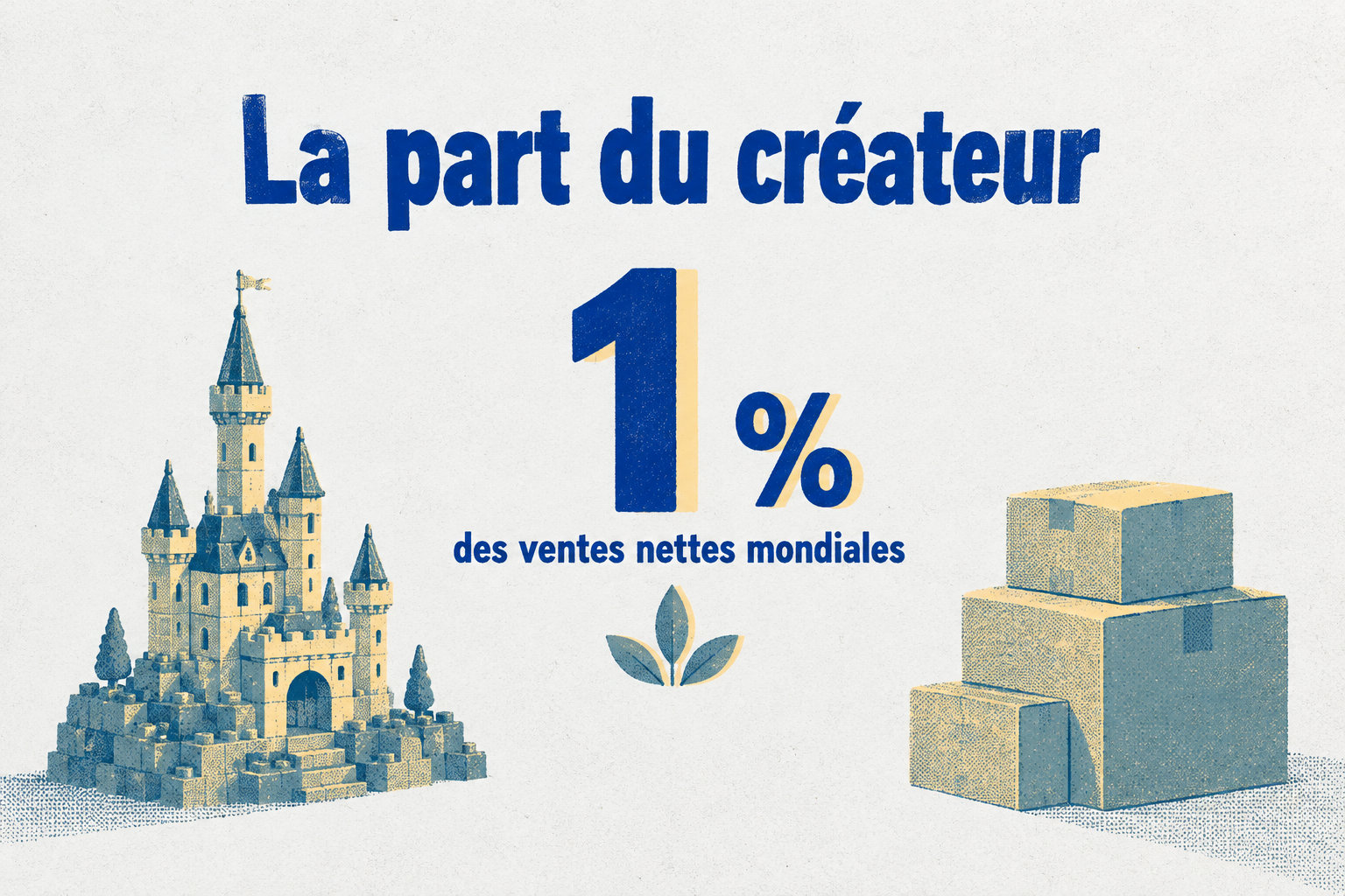 Le créateur doit toucher 1 % des ventes nettes mondiales du produit si le projet devient un set officiel.